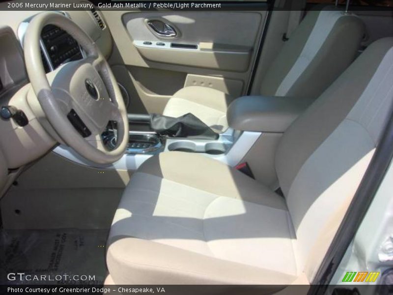 Gold Ash Metallic / Pebble/Light Parchment 2006 Mercury Mariner Luxury