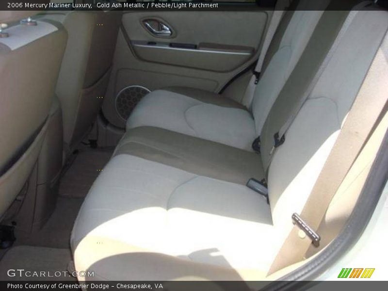 Gold Ash Metallic / Pebble/Light Parchment 2006 Mercury Mariner Luxury