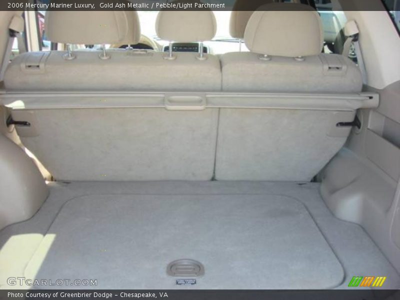 Gold Ash Metallic / Pebble/Light Parchment 2006 Mercury Mariner Luxury