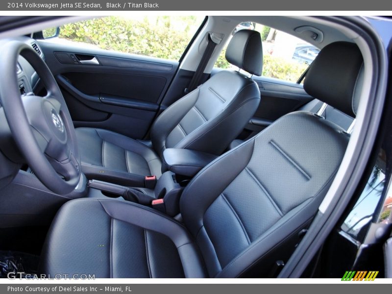 Black / Titan Black 2014 Volkswagen Jetta SE Sedan