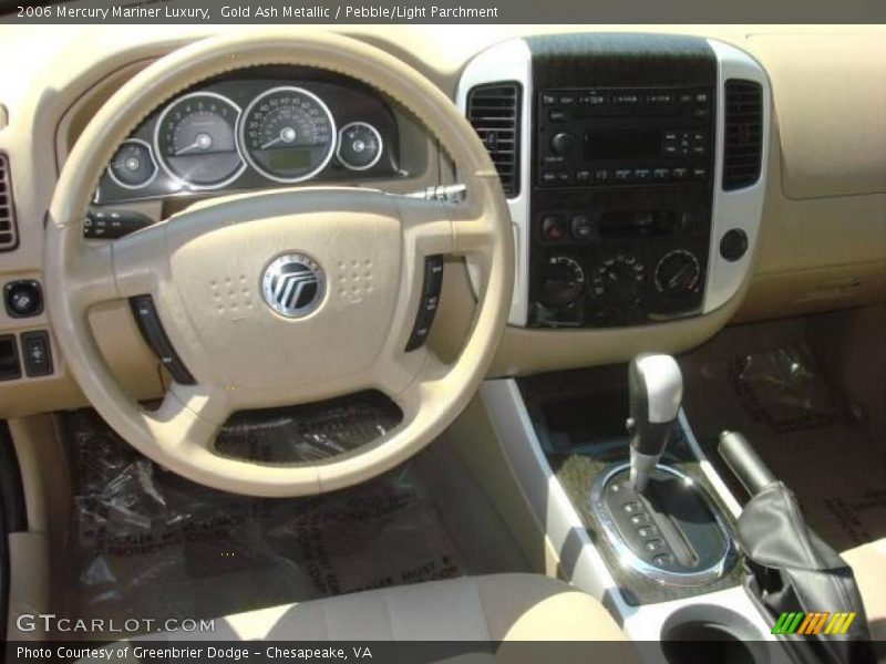 Gold Ash Metallic / Pebble/Light Parchment 2006 Mercury Mariner Luxury