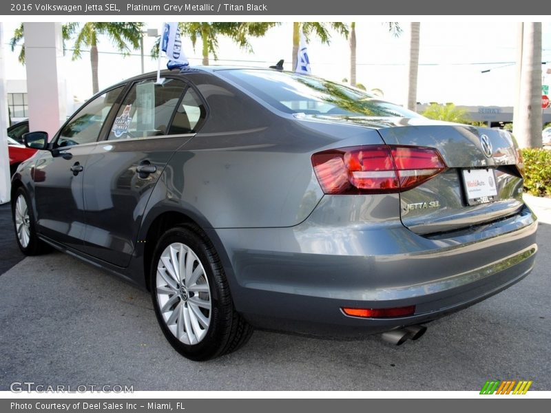 Platinum Grey Metallic / Titan Black 2016 Volkswagen Jetta SEL