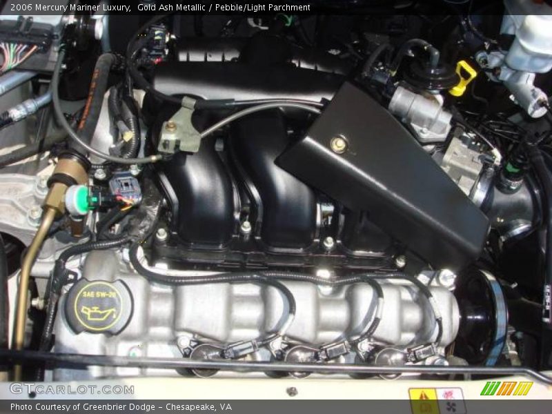 Gold Ash Metallic / Pebble/Light Parchment 2006 Mercury Mariner Luxury