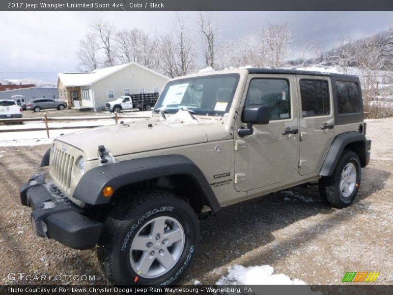 Gobi / Black 2017 Jeep Wrangler Unlimited Sport 4x4