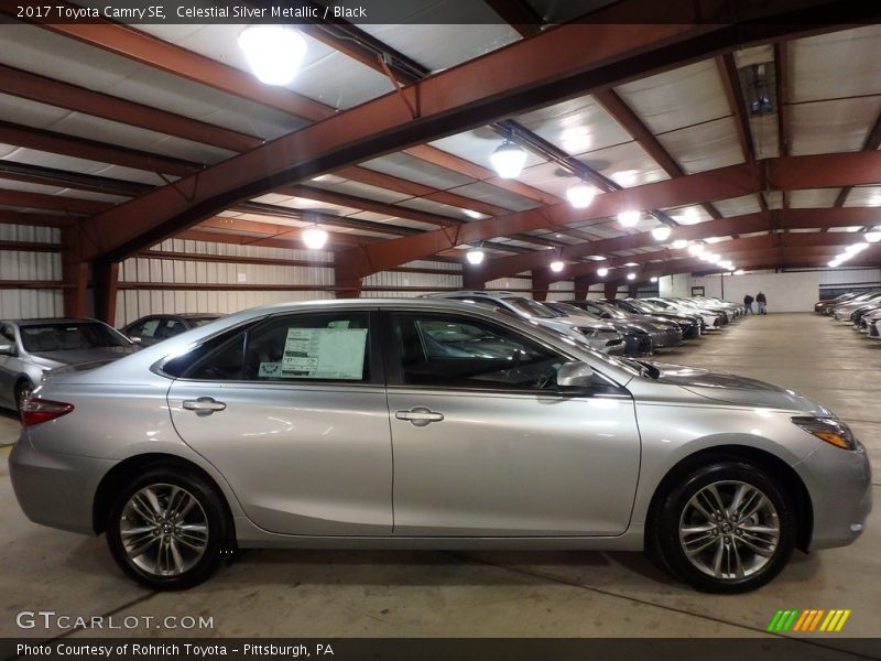 Celestial Silver Metallic / Black 2017 Toyota Camry SE