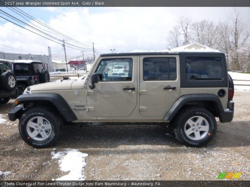 Gobi / Black 2017 Jeep Wrangler Unlimited Sport 4x4