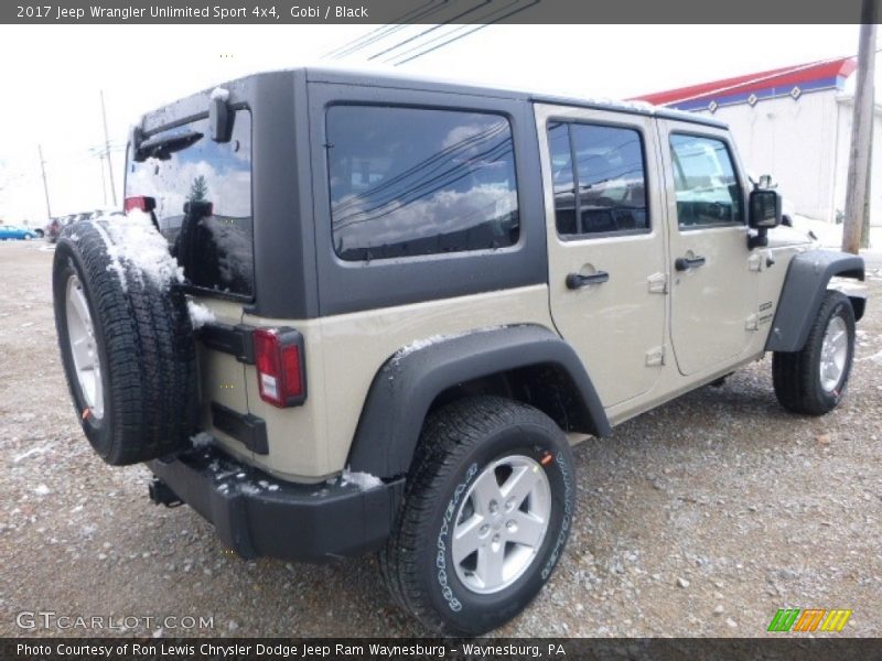 Gobi / Black 2017 Jeep Wrangler Unlimited Sport 4x4