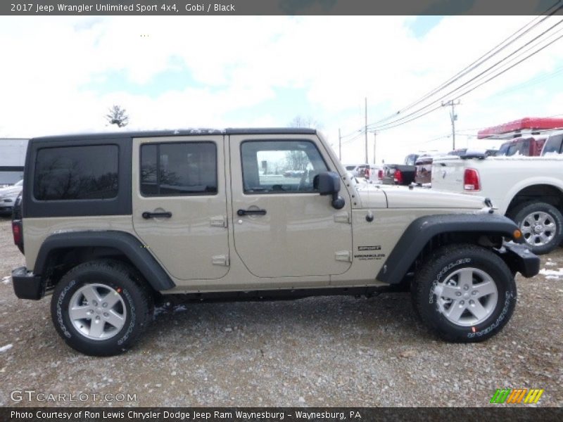 Gobi / Black 2017 Jeep Wrangler Unlimited Sport 4x4