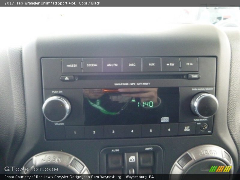 Gobi / Black 2017 Jeep Wrangler Unlimited Sport 4x4