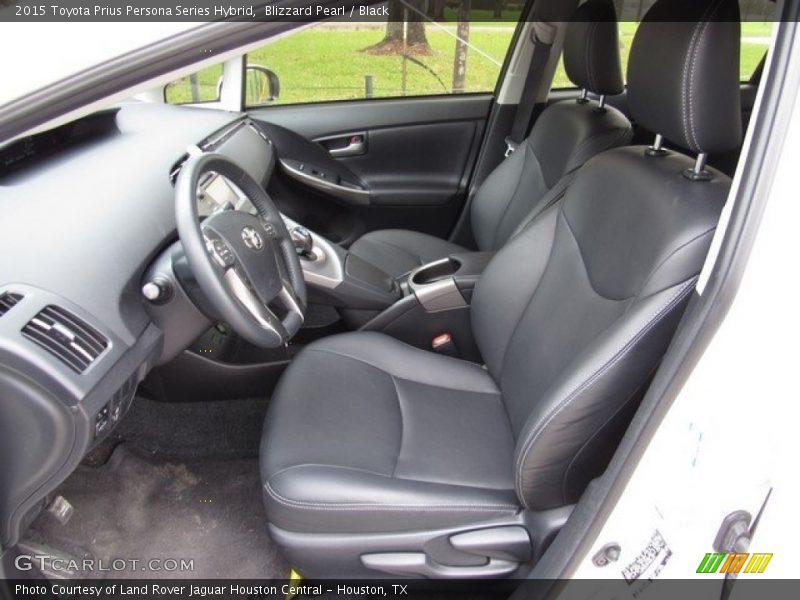 Blizzard Pearl / Black 2015 Toyota Prius Persona Series Hybrid