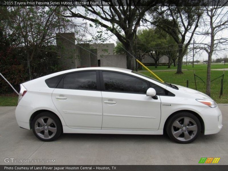 Blizzard Pearl / Black 2015 Toyota Prius Persona Series Hybrid