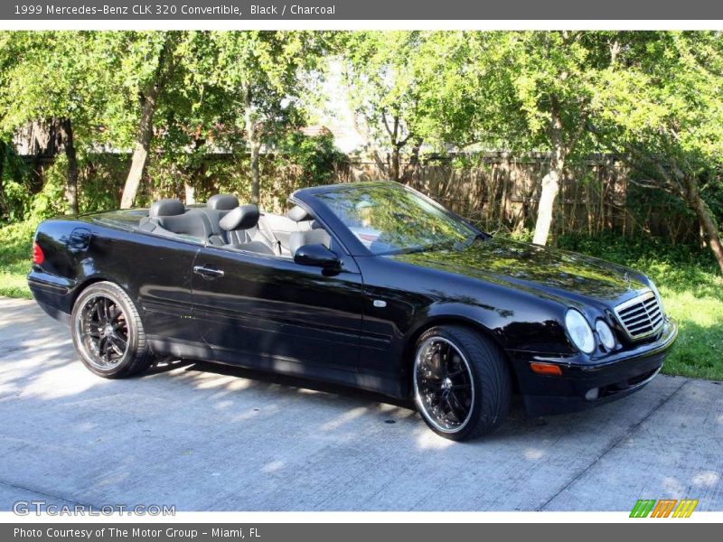 Black / Charcoal 1999 Mercedes-Benz CLK 320 Convertible