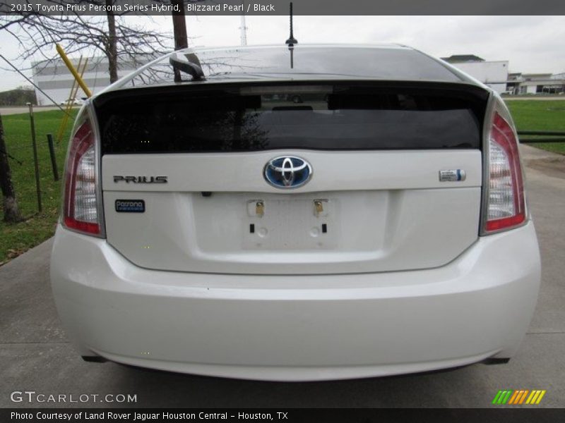 Blizzard Pearl / Black 2015 Toyota Prius Persona Series Hybrid