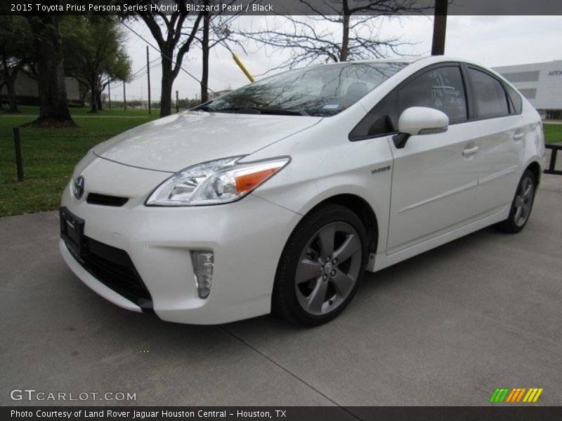 Blizzard Pearl / Black 2015 Toyota Prius Persona Series Hybrid