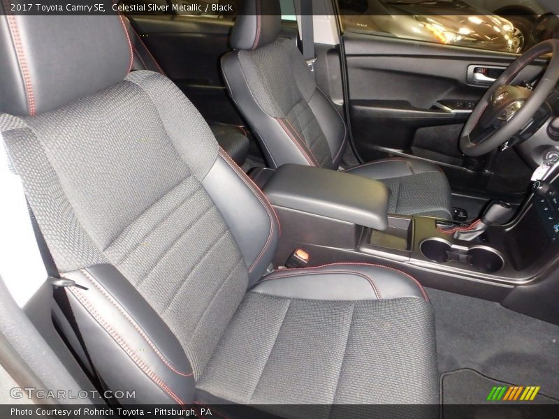 Celestial Silver Metallic / Black 2017 Toyota Camry SE