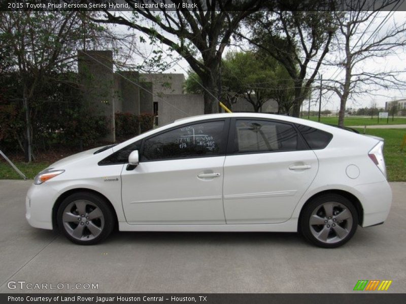 Blizzard Pearl / Black 2015 Toyota Prius Persona Series Hybrid