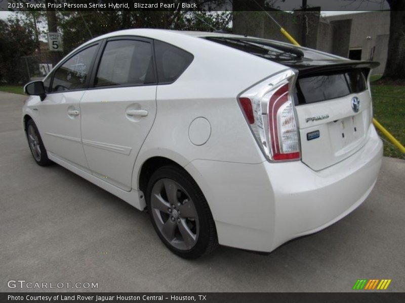 Blizzard Pearl / Black 2015 Toyota Prius Persona Series Hybrid