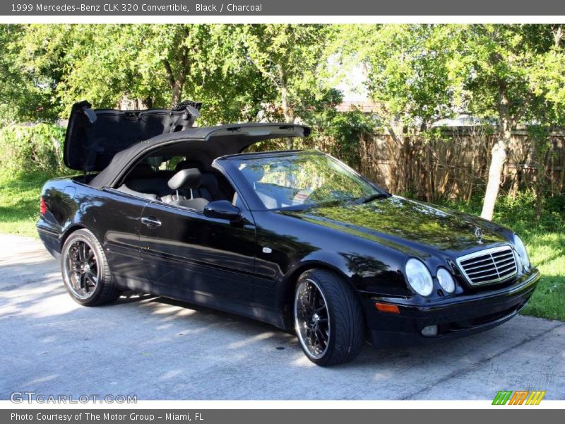 Black / Charcoal 1999 Mercedes-Benz CLK 320 Convertible
