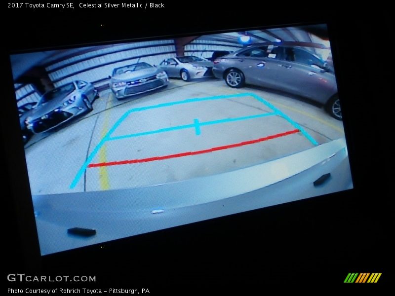 Celestial Silver Metallic / Black 2017 Toyota Camry SE