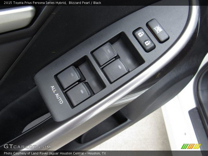 Blizzard Pearl / Black 2015 Toyota Prius Persona Series Hybrid