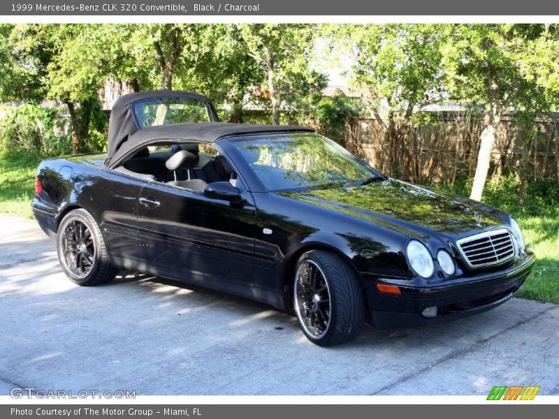 Black / Charcoal 1999 Mercedes-Benz CLK 320 Convertible