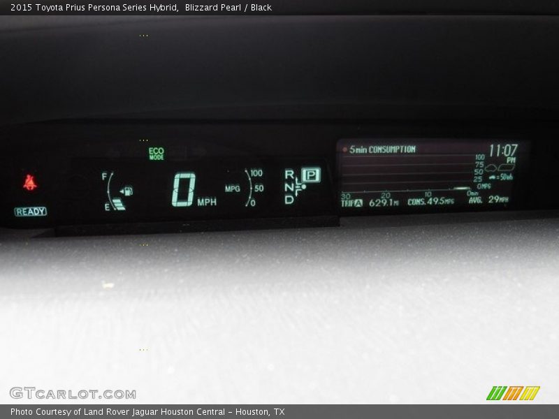 Blizzard Pearl / Black 2015 Toyota Prius Persona Series Hybrid