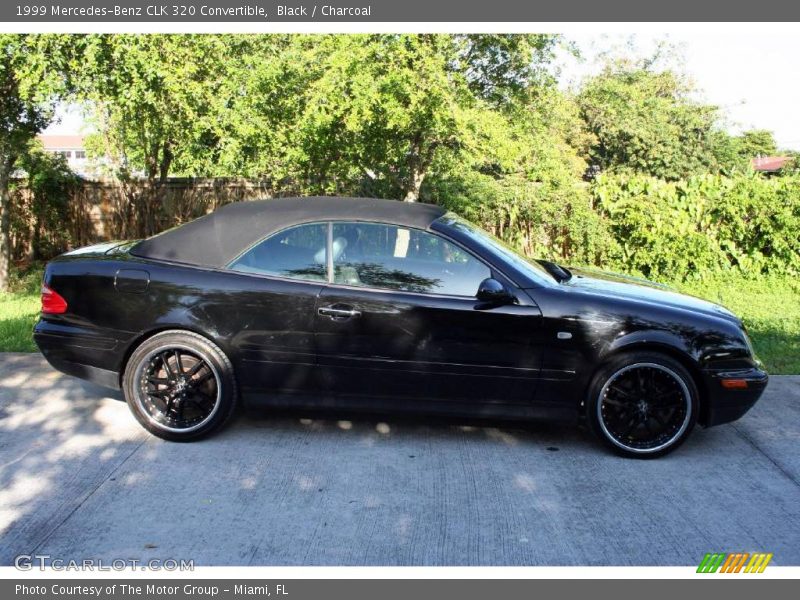 Black / Charcoal 1999 Mercedes-Benz CLK 320 Convertible