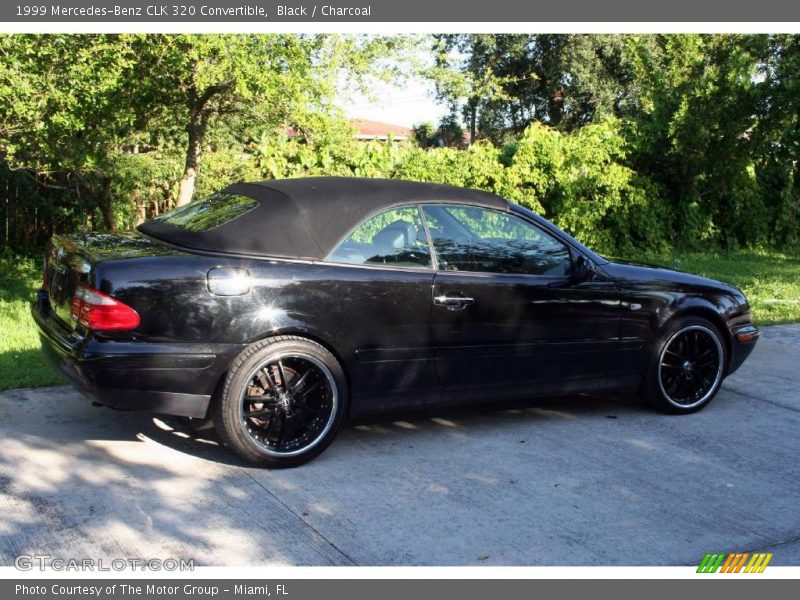 Black / Charcoal 1999 Mercedes-Benz CLK 320 Convertible