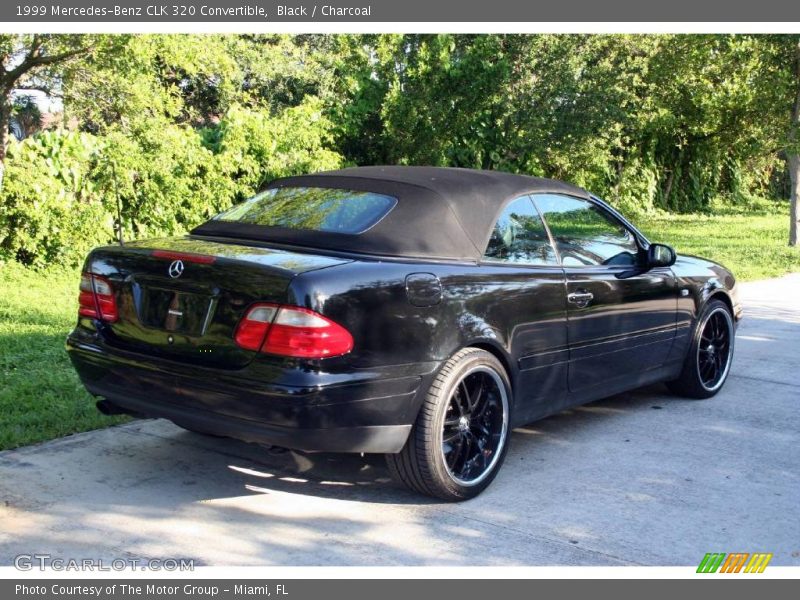 Black / Charcoal 1999 Mercedes-Benz CLK 320 Convertible