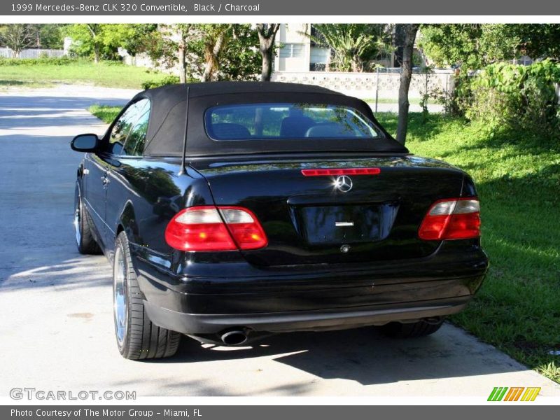 Black / Charcoal 1999 Mercedes-Benz CLK 320 Convertible