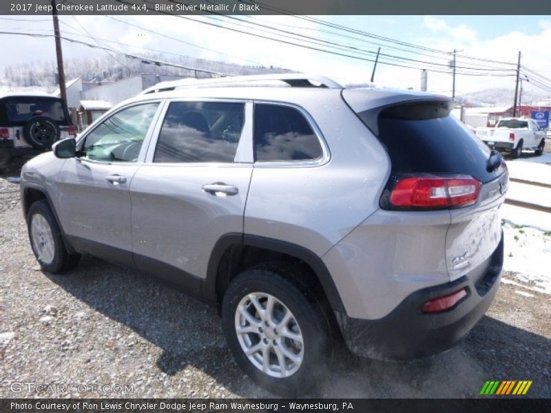 Billet Silver Metallic / Black 2017 Jeep Cherokee Latitude 4x4