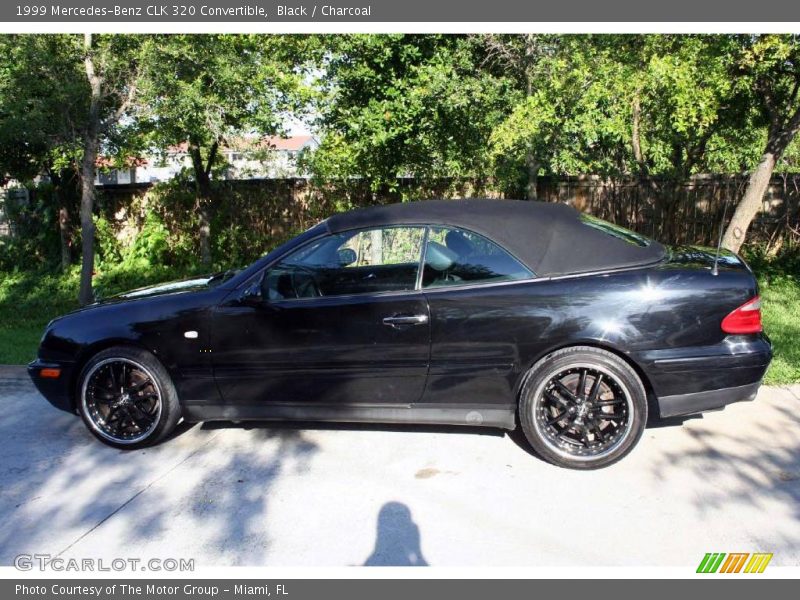 Black / Charcoal 1999 Mercedes-Benz CLK 320 Convertible