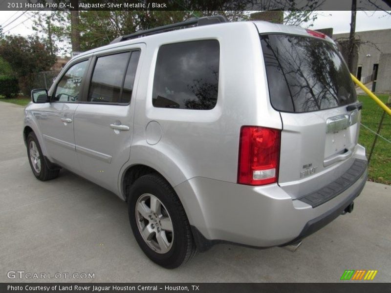 Alabaster Silver Metallic / Black 2011 Honda Pilot EX-L