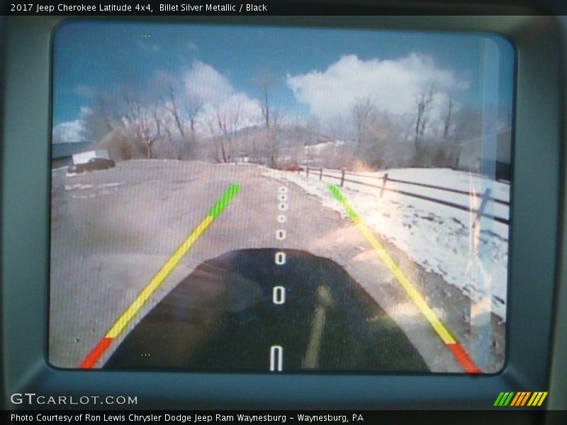 Billet Silver Metallic / Black 2017 Jeep Cherokee Latitude 4x4