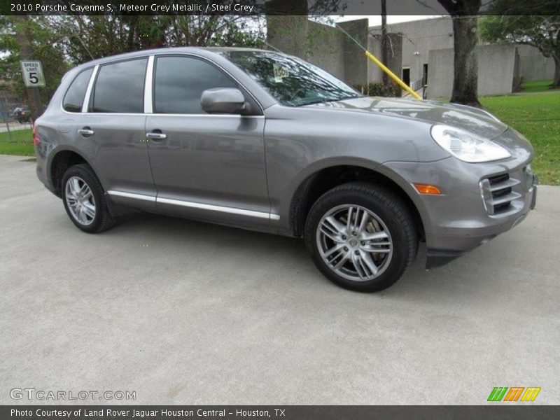 Meteor Grey Metallic / Steel Grey 2010 Porsche Cayenne S