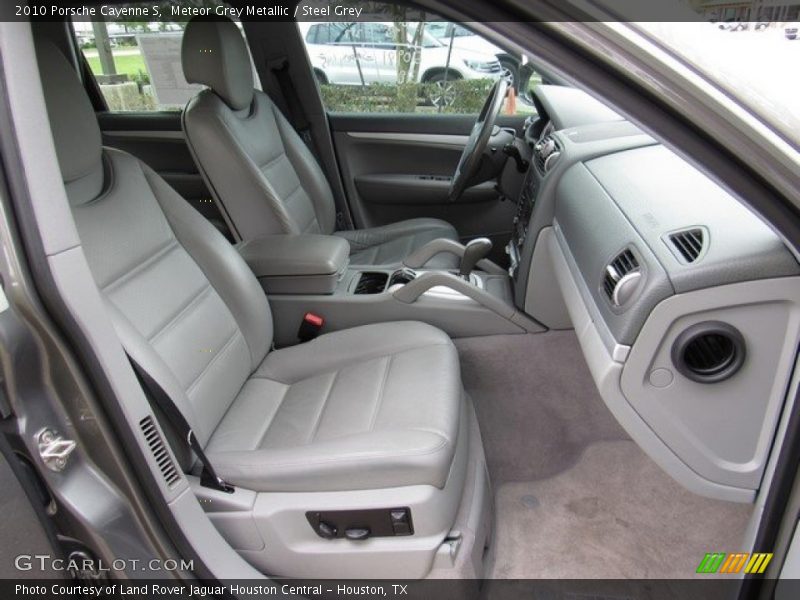 Meteor Grey Metallic / Steel Grey 2010 Porsche Cayenne S