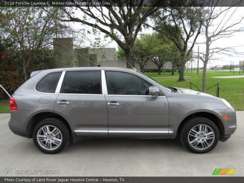 Meteor Grey Metallic / Steel Grey 2010 Porsche Cayenne S