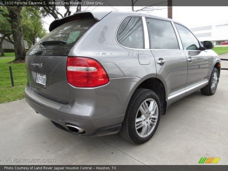 Meteor Grey Metallic / Steel Grey 2010 Porsche Cayenne S