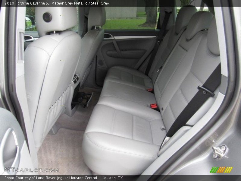 Meteor Grey Metallic / Steel Grey 2010 Porsche Cayenne S