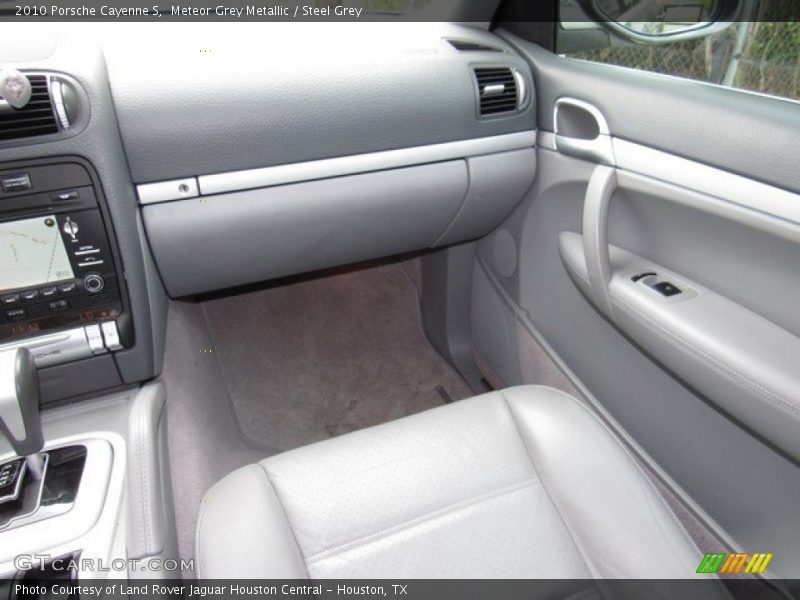 Meteor Grey Metallic / Steel Grey 2010 Porsche Cayenne S