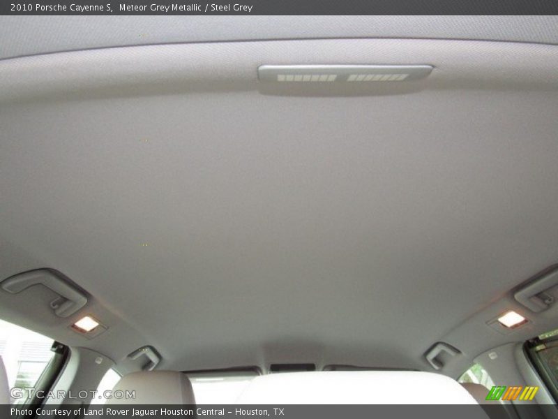Meteor Grey Metallic / Steel Grey 2010 Porsche Cayenne S