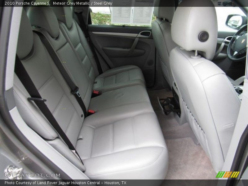 Meteor Grey Metallic / Steel Grey 2010 Porsche Cayenne S