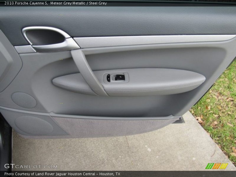 Meteor Grey Metallic / Steel Grey 2010 Porsche Cayenne S