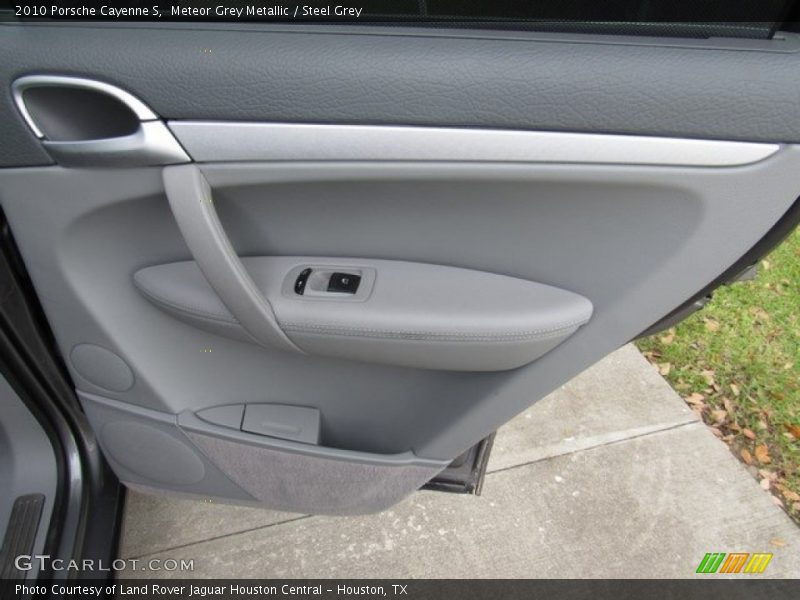 Meteor Grey Metallic / Steel Grey 2010 Porsche Cayenne S