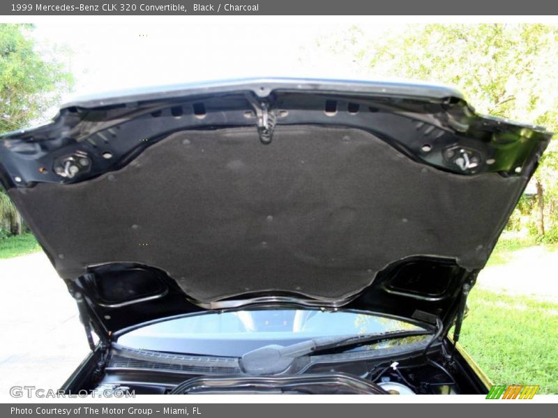 Black / Charcoal 1999 Mercedes-Benz CLK 320 Convertible