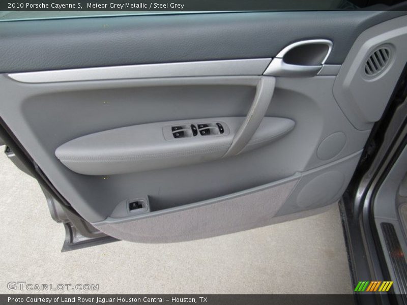 Meteor Grey Metallic / Steel Grey 2010 Porsche Cayenne S