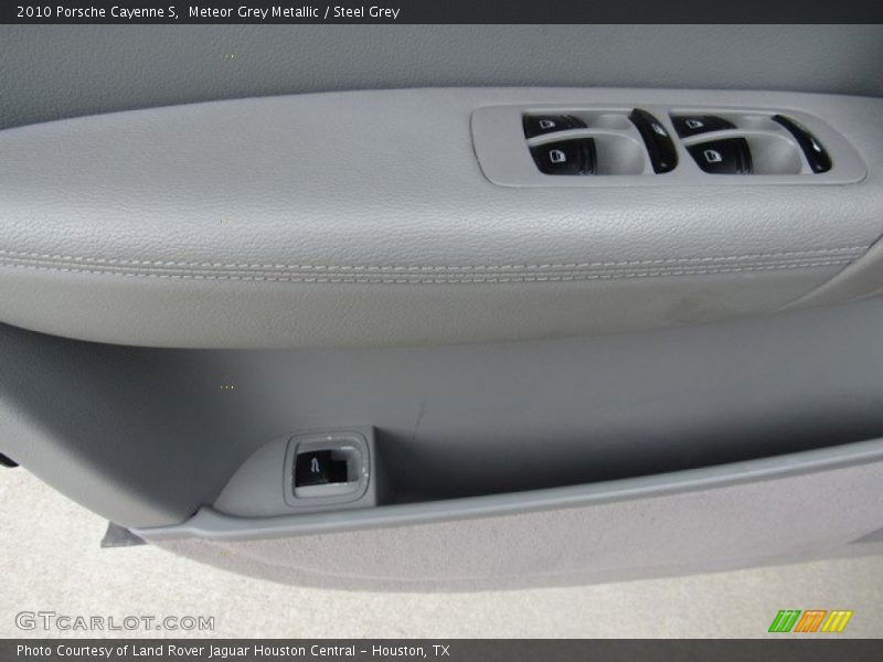 Meteor Grey Metallic / Steel Grey 2010 Porsche Cayenne S