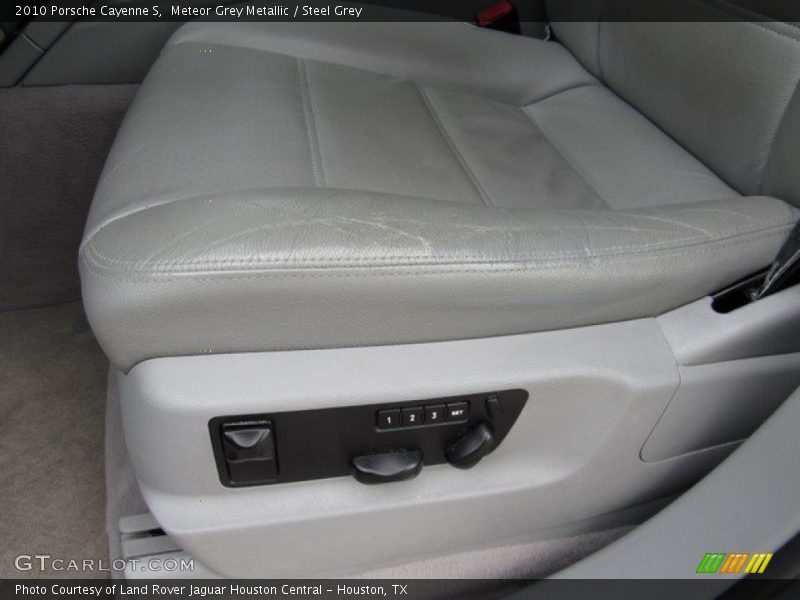 Meteor Grey Metallic / Steel Grey 2010 Porsche Cayenne S