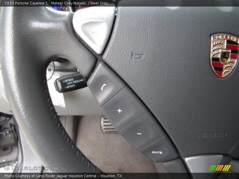 Meteor Grey Metallic / Steel Grey 2010 Porsche Cayenne S