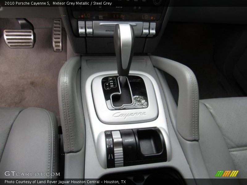 Meteor Grey Metallic / Steel Grey 2010 Porsche Cayenne S